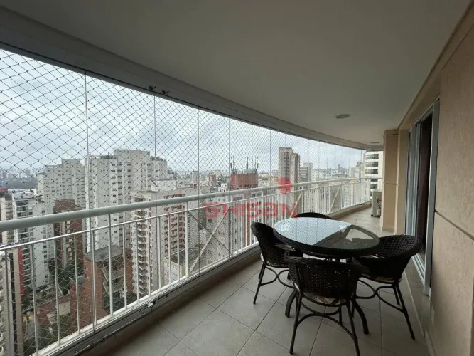 Apartamento com Varanda Gourmet e 3 dormitórios para alugar, 150 m² por R$ 21.000/mês - Pa