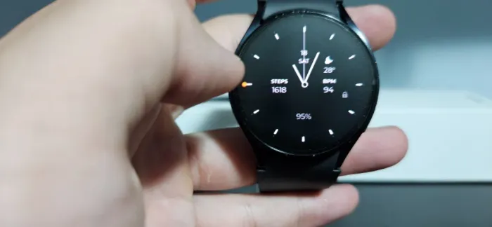 Relógio Galaxy SmartWatch 6 40mm + 2 pulseiras brinde - usado, pouco marcado, funcionando
