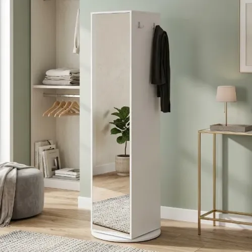 SAPATEIRA GIRATORIA ESTHELA PREMIUM ESPELHADO EM DUAS CORES - MONTAGUEN E ENTREGA GRATIS