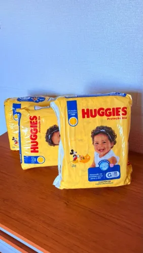 Fralda Huggies G- Proteção Dia - 28 unidades 