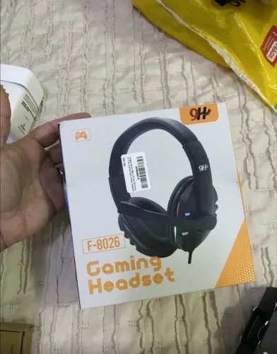 headtset gamer RGB led com microfone