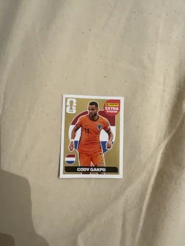 Figurinha gakpo de ouro 
