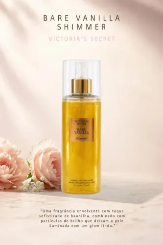 Body Splash Bare Vanilla Shimmer - 230ml - Victoria's Secret