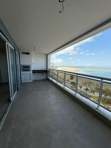 APARTAMENTO NA PONTA DAREIA COM 3 SUÍTES - VISTA MAR