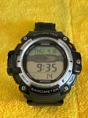 Casio Altímetro Temperatura e Barômetro