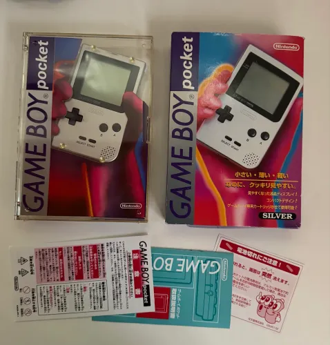 Gameboy Pocket Edição Silver