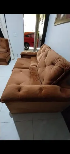 Sofá retrátil 5 lugares 