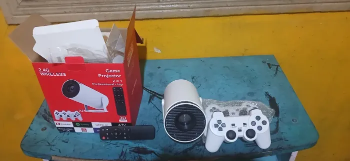 Projetor smart 4k game 20000 jogos