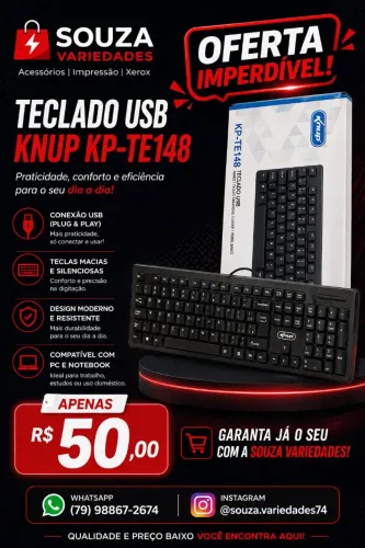 Teclado USB 