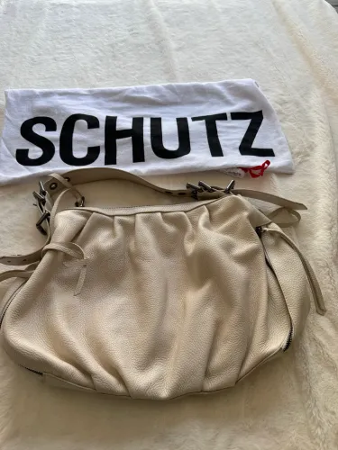 Bolsa Schutz de couro grande