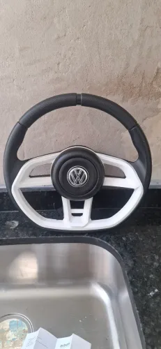 Volante VW, com cubo e came da buzina.