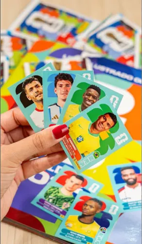 álbum copa COMPLETO sem defeitos