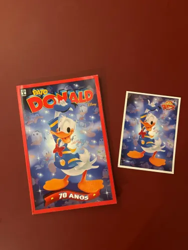 Pato Donald - Edição comemorativa 70 anos - Editora Abril - Perfeito estado