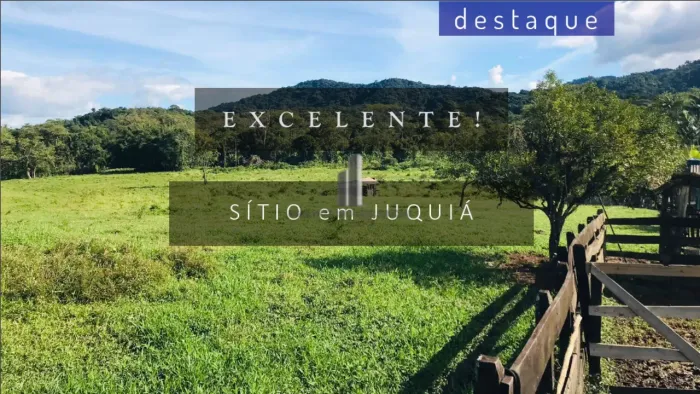 SÍTIO PARA VENDA NA CIDADE DE JUQUIÁ SP