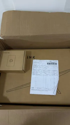 Kit Antena Internet Satélite Starlink Standard V4 - Novo com Nota Fiscal