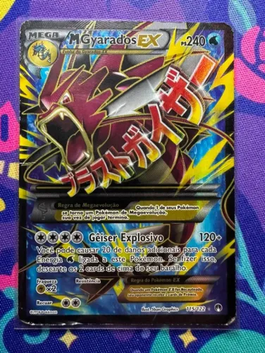 Carta M Gyarados Ex Full Art D Pokemon TCG