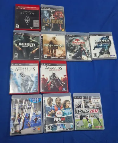 Jogos ps3 originais - ótimo estado