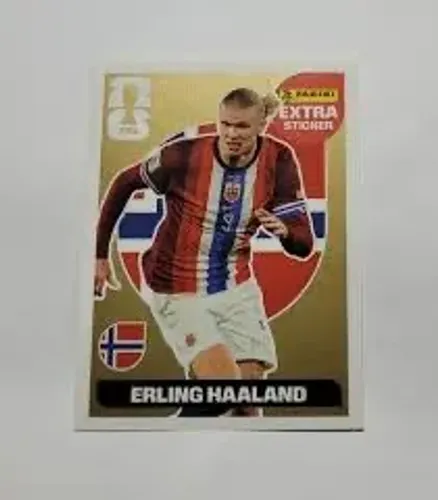 Figurinha Haaland Legend Ouro 2026 - Original Panini