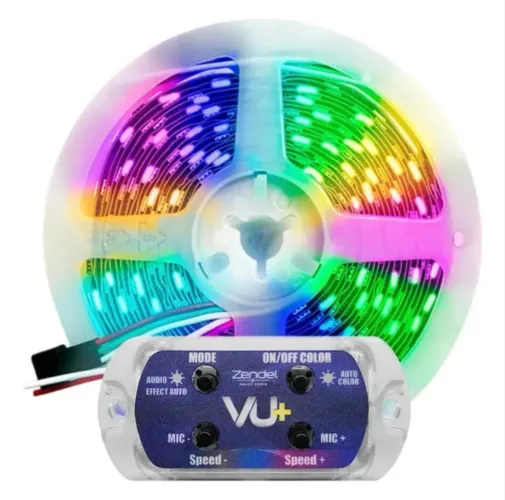 Automotivo Kit Fita LED 2,5m + Central VU+ Zendel - modelo ZD-KVU-2.5