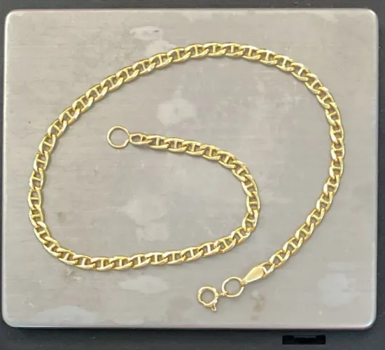Pulseira Piastrine Ouro 18k