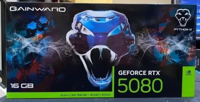 GAINWARD PHYTON 3 5080 16GB GDDR7 LACRADA + GARANTIA! MELHOR Q 4080S E 9070XT! MODELO TOP!