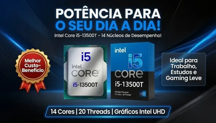 Processador Intel Core I5 13500t 35 W Lga 1700 VIDEO INTEGRADO (Usado)