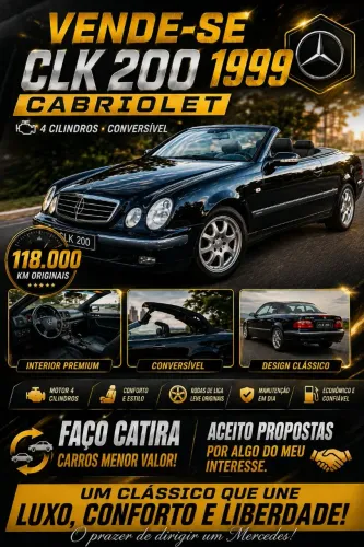 Mercedes-Benz CLK-230 Cabriolet Kompressor 1999