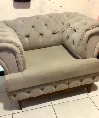 Vende-se Poltronas Cinzas confortáveis
