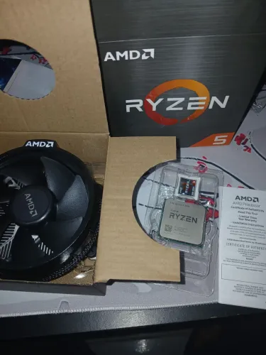 Processador AMD Ryzen 5 5500 3.6GHz 4.2GHz Max Turbo Cache 16MB AM4