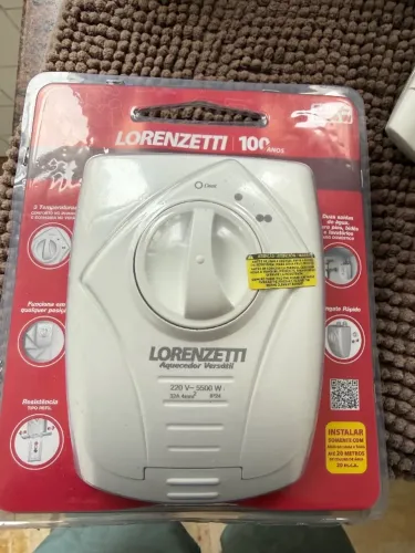Lorenzetti Aquecedor Versátil