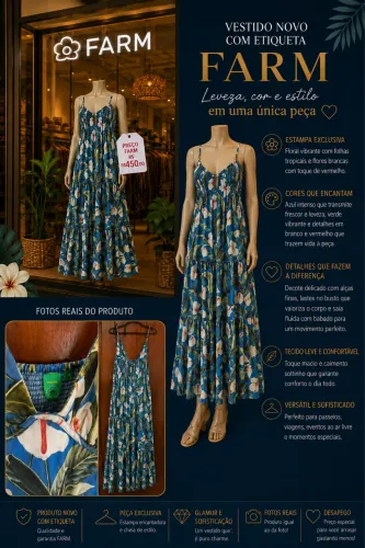 Vestido Farm 