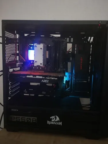 PC COMPLETO, ryzen 5 5500, 16gb ram, rx580, 1t ssd+ monitor