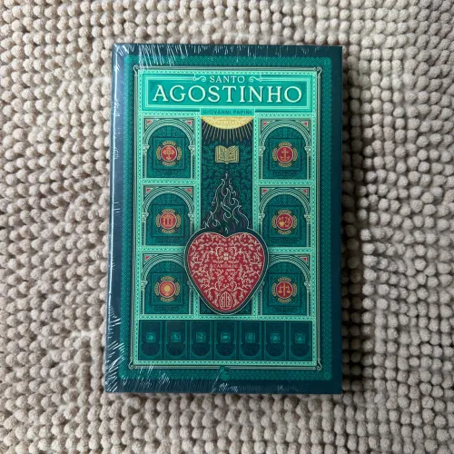 LIVRO Santo Agostinho CAPA DURA