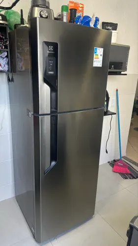 Geladeira Eletrolux Frost Free Inox 480L