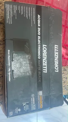 Chuveiro Lorenzetti Acqua duo eletrônico/ Novo !!