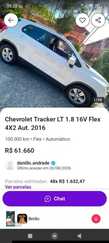 Tô tentando vender este carro que é da minha tia