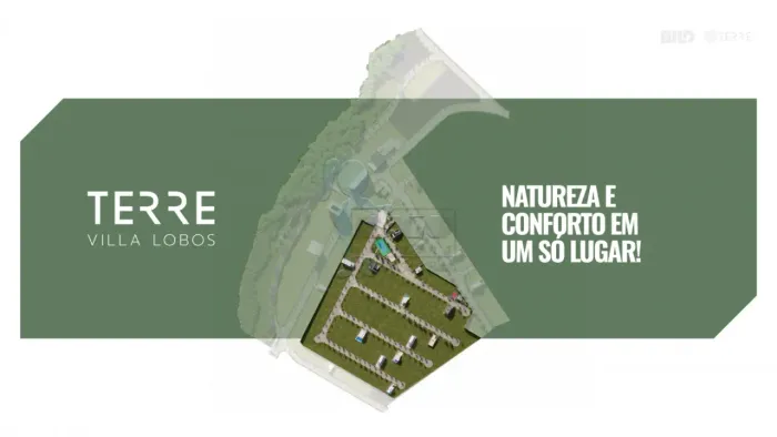 Lançamento: Terre Villa Lobos - Terrenos a partir de 300m² à venda em condomínio - Jardim
