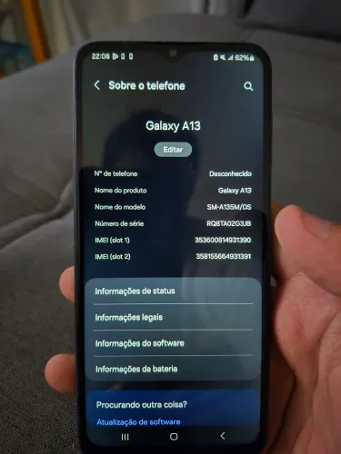 Samsung A13 usado
