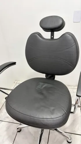 Cadeira poltrona reclinável salão de beleza