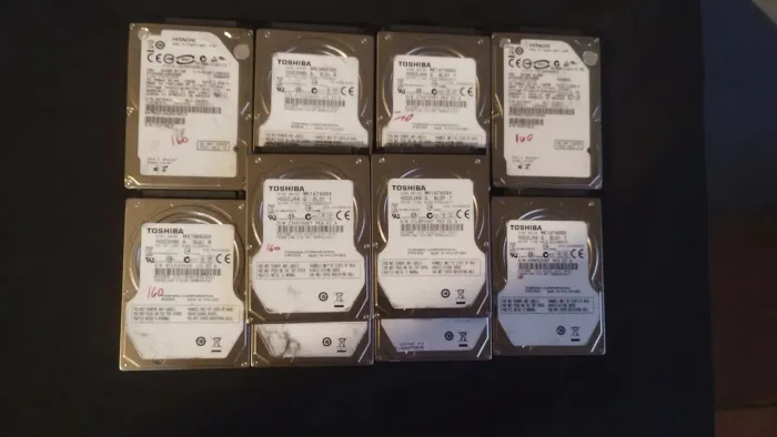 HD 160 gigas para game e not 10 peças 350.00