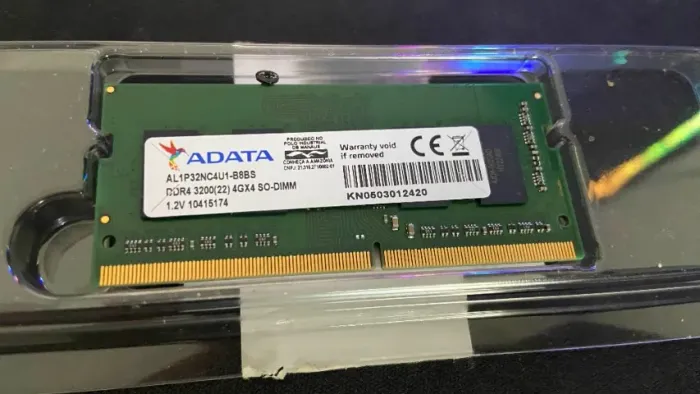 Memória RAM DDR4 4GB Notebook