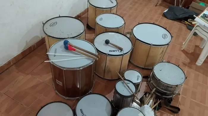 ? KIT BANDA MARCIAL / FANFARRA COMPLETO - OPORTUNIDADE ?