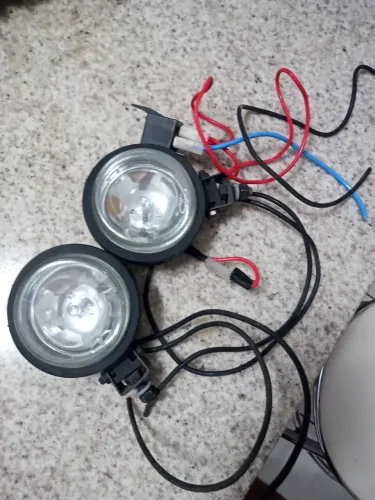 Par de faróis de milha para fusca