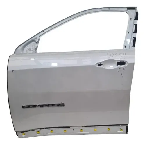 Porta Dianteira Esquerda Jeep Compass 2015 2025 Branco Dianteira Esquerda Preto