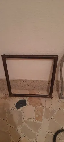 Estruturas de  ferro para pendurar plantas 
