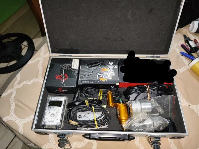 Kit completo tatuagem