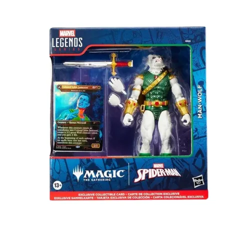 Marvel legends - man-wolf - spider-man