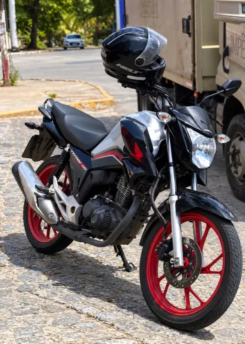 Honda CG 160 Titan 2023 | Rodas Vermelhas | Conservada | ÚNICO DONO