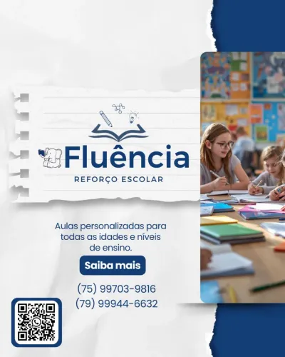 Reforço escolar fluência 