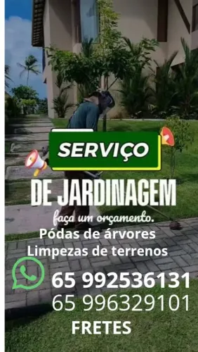 Fazemos serviços de pódas e jardinagens 